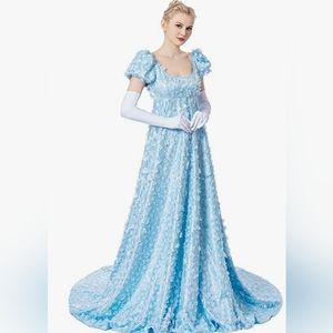 New XL Women's Costume Lace Princess Dress Ballgown.. Cinderella